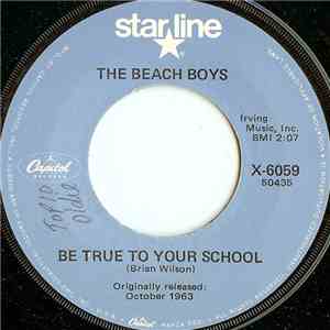 The Beach Boys - Be True To Your School / In My Room album