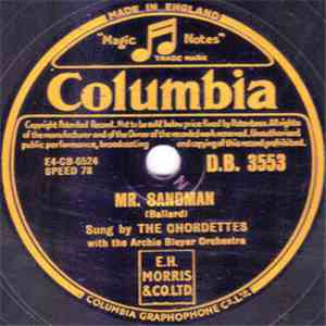 The Chordettes With Archie Bleyer Orchestra - Mr. Sandman / I Don't Wanna See You Cryin' album