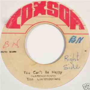 The Clarendonians - You Can't Be Happy album