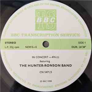 The Hunter Ronson Band - In Concert-476 album