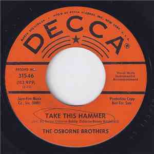 The Osborne Brothers - Take This Hammer album