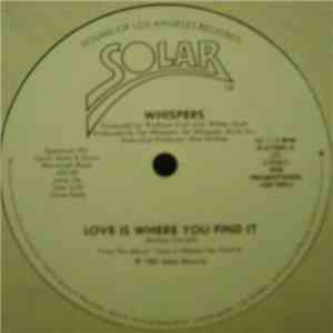 The Whispers - Love Is Where You Find It album