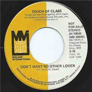 Touch Of Class - Don't Want No Other Lover album