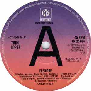 Trini Lopez - Elenore album