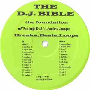 Unknown Artist - The D.J.Bible - The Foundation Of The Top DJ's Hottest Loops album
