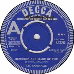 Val Doonican - Memories Are Made Of This album