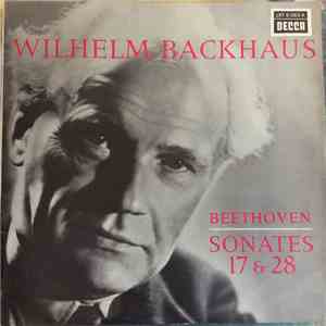Wilhelm Backhaus - Beethoven Sonatas 17 & 28 album