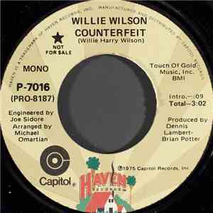 Willie Wilson - Counterfeit album
