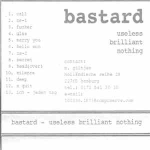 Bastard  - Useless Brillant Nothing album