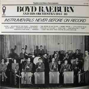 Boyd Raeburn And His Orchestra - (1944-46)- Instrumentals Never Before On Record album
