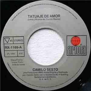Camilo Sesto - Tatuaje De Amor album