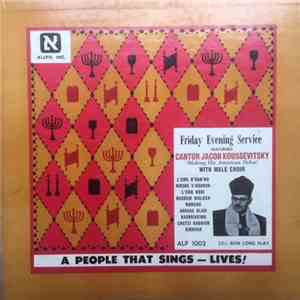Cantor Jacob Koussevitsky - Friday Evening Service album