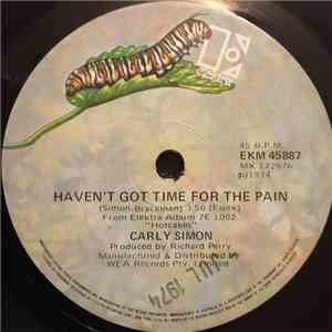 Carly Simon - Haven't Got Time For The Pain / Mind On My Man album
