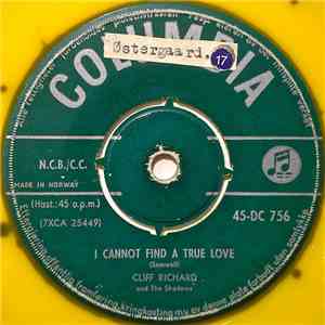 Cliff Richard And The Shadows - I Cannot Find A True Love / Gee Whizz It's You album