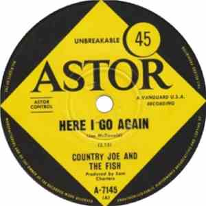 Country Joe And The Fish - Here I Go Again album
