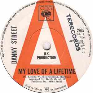 Danny Street - My Love Of A Lifetime / Till You're In My Arms album
