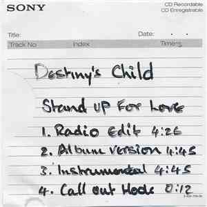 Destiny's Child - Stand Up For Love album