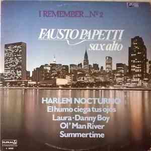 Fausto Papetti Sax Alto - I Remember... N° 2 album