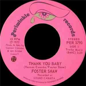 Foster Shaw - Thank You Baby / Mend My Heart album