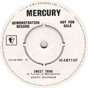 Grady Chapman - Sweet Thing / I Know What I Want album
