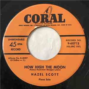 Hazel Scott - How High The Moon / I Guess I'll Have To Change My Plans album