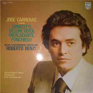 José Carreras - Canta Donizetti, Bellini, Verdi, Mercadante, Ponchielli album