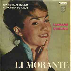 Li Morante - Llamame / Darling / No Me Digas Que No / Concierto De Amor album