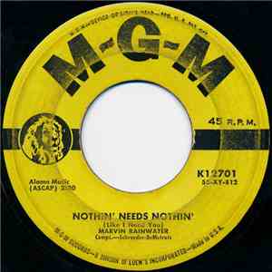 Marvin Rainwater - Nothin' Needs Nothin' (Like I Need You) album