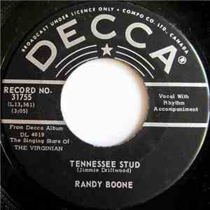 Randy Boone - Tennessee Stud / Just Waitin' album