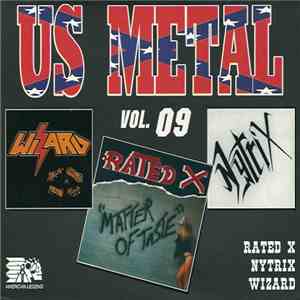 Rated X  / Nytrix / Wizard  - US Metal Vol. 09 album
