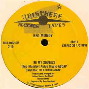 Reg Mundy - Be My Squeeze album