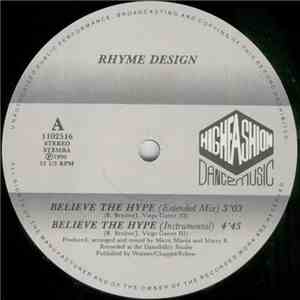 Rhyme Design - Believe The Hype album
