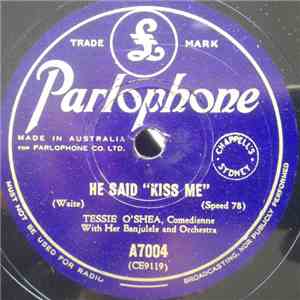 Tessie O'Shea - He Said "Kiss Me" / You're At Blackpool By The Sea album