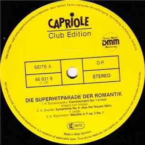 Various - Die Superhitparade Der Romantik album