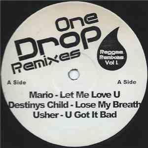 Various - One Drop Remixes - Reggae Remixes VOL 1. album