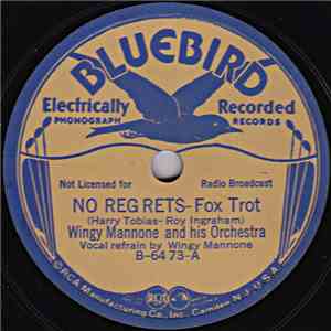 Wingy Mannone And His Orchestra - No Regrets / Summer Holiday album