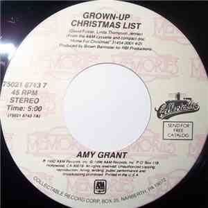 Amy Grant - Grown Up Christmas List album