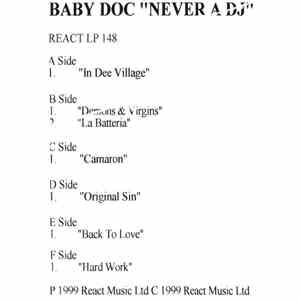 Baby Doc - Never A DJ album