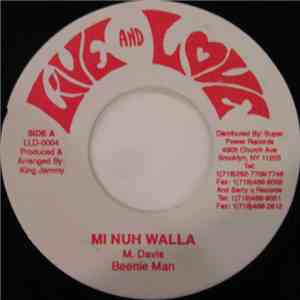 Beenie Man - Mi Nuh Walla album