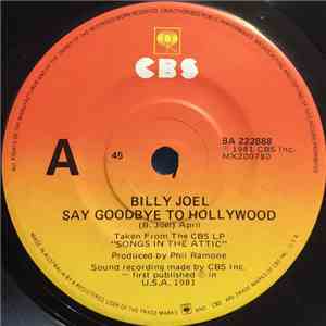 Billy Joel - Say Goodbye To Hollywood / Summer Highland Falls album