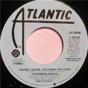 California Raisins - Signed, Sealed, Delivered I'm Yours album