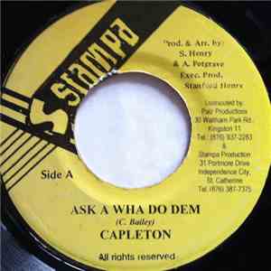 Capleton - Ask A Wha Do Dem album