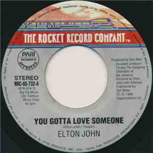 Elton John - You Gotta Love Someone album