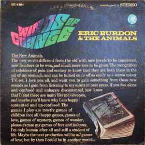 Eric Burdon & The Animals - Winds Of Change album