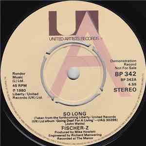 Fischer-Z - So Long album