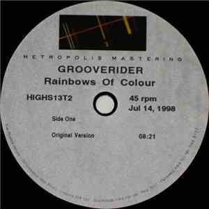 Grooverider - Rainbows Of Colour album