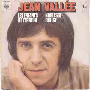 Jean Vallée - Les Enfants De L'erreur album