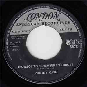 Johnny Cash - I Forgot To Remember To Forget album