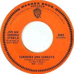 Jon And Sondra Steele - Sunshine And Sundays album