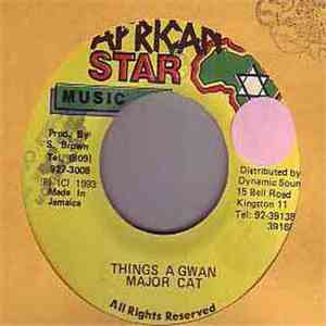 Major Cat - Things A Gwan album